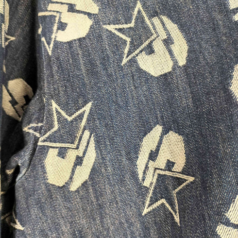 サンタスティック SANTASTIC S.STAR DENIM ZIP HOODIE Sスター デニム ジップ フーディー メンズ JPN:L